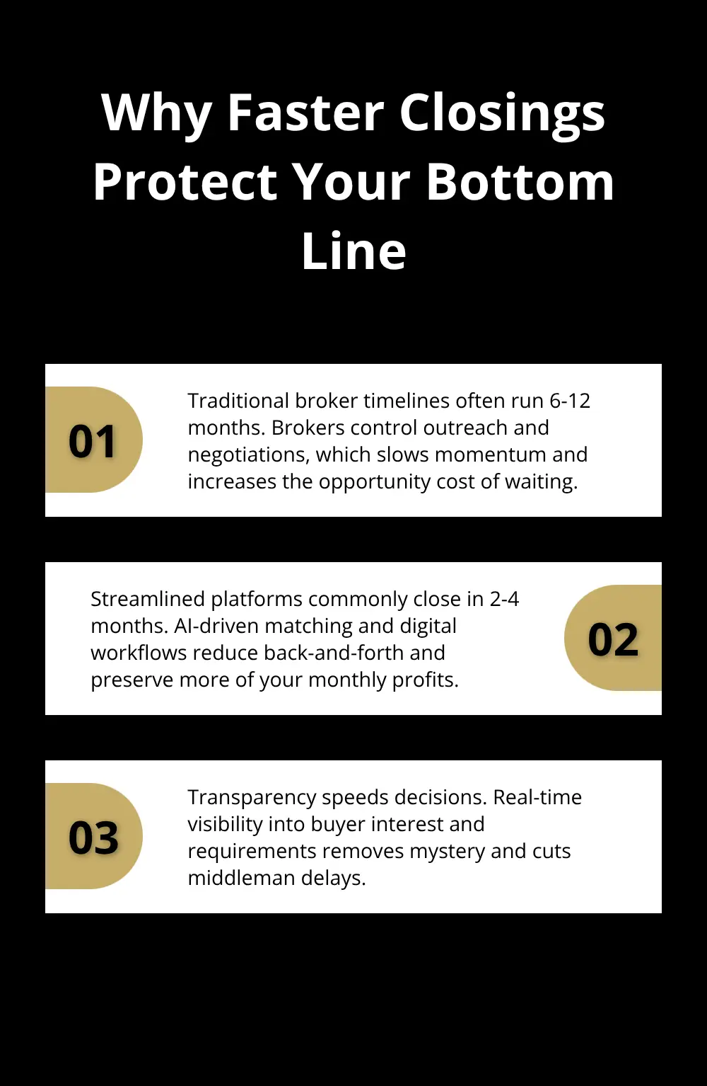 Three reasons faster, transparent platforms can close business sales sooner in the U.S.